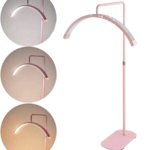 Lámpara media luna con brillo